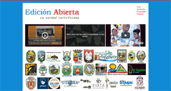 Desktop Screenshot of edicionabierta.com.ar